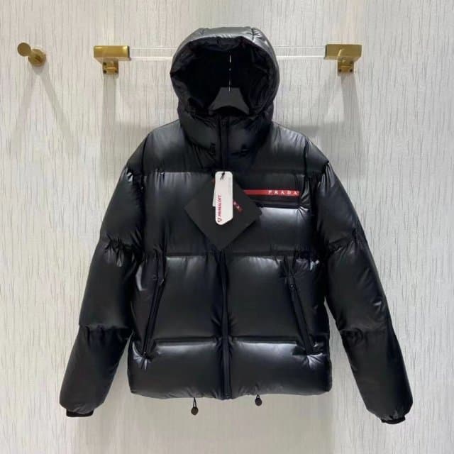Veste en duvet pour hommes et femmes PRA à manches longues, veste décontractée en coton épais à la mode
