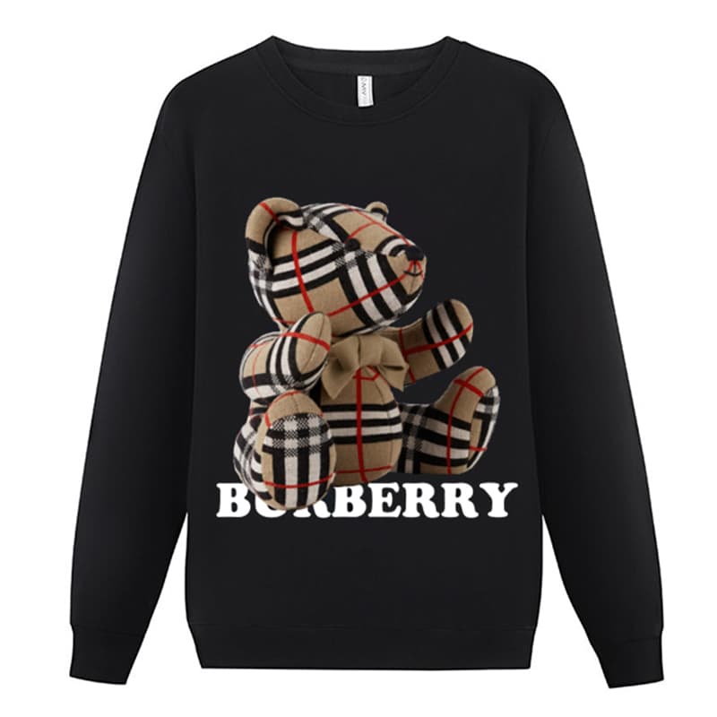 17 Style Burber Nouveau Sweat à capuche imprimé Tendance Sweat à capuche décontracté polyvalent pour hommes