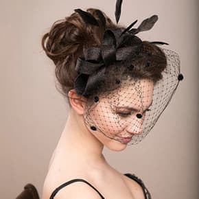 Handmade Large Women Feather Floral Hair Fascinator Hat Headband Accessories New Fedoras