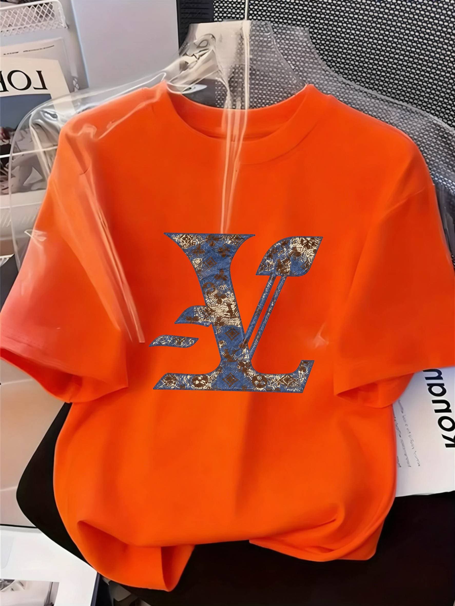 T-shirt tendance été 2026, coupe ample, manches courtes, imprimé