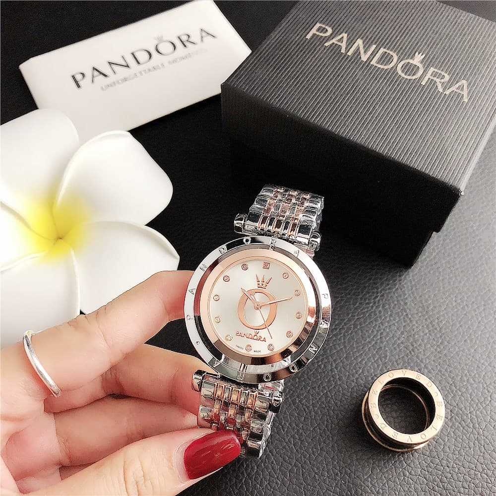 Montre à quartz simple et créative pour femme