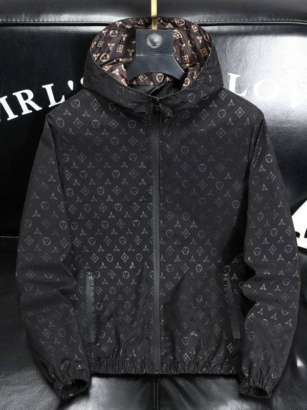 Manteau d'hiver chaud et épais en coton pour homme, avec col en fourrure amovible, capuche et fermeture éclair. Veste noire décontractée, style s