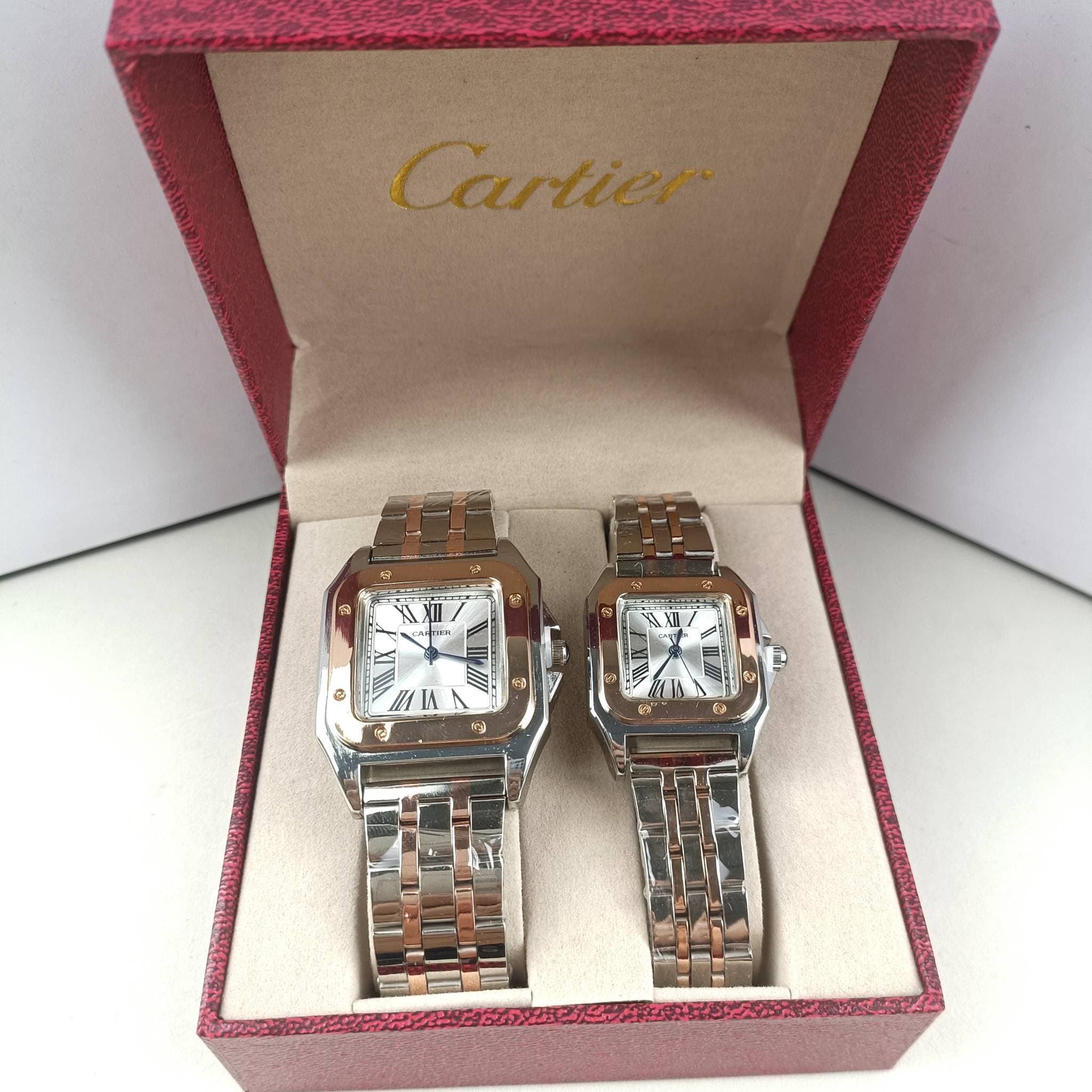 Montre à quartz unisexe tendance pour couples 27