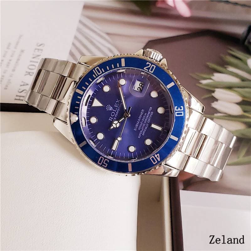 Yacht-Master Montre pour Homme Goût Premium Bracelet en métal Style Classique Travailleur d'affaires Mouvement à Quartz Socialisateur Diamètre 40