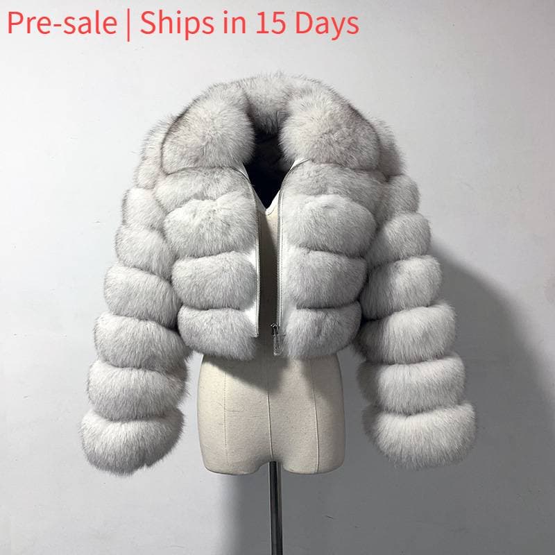 Women's Autumn/Winter Hot Selling Classic Faux Fox Fur Short Coat【Pre-sale | Ships In 15 Days】