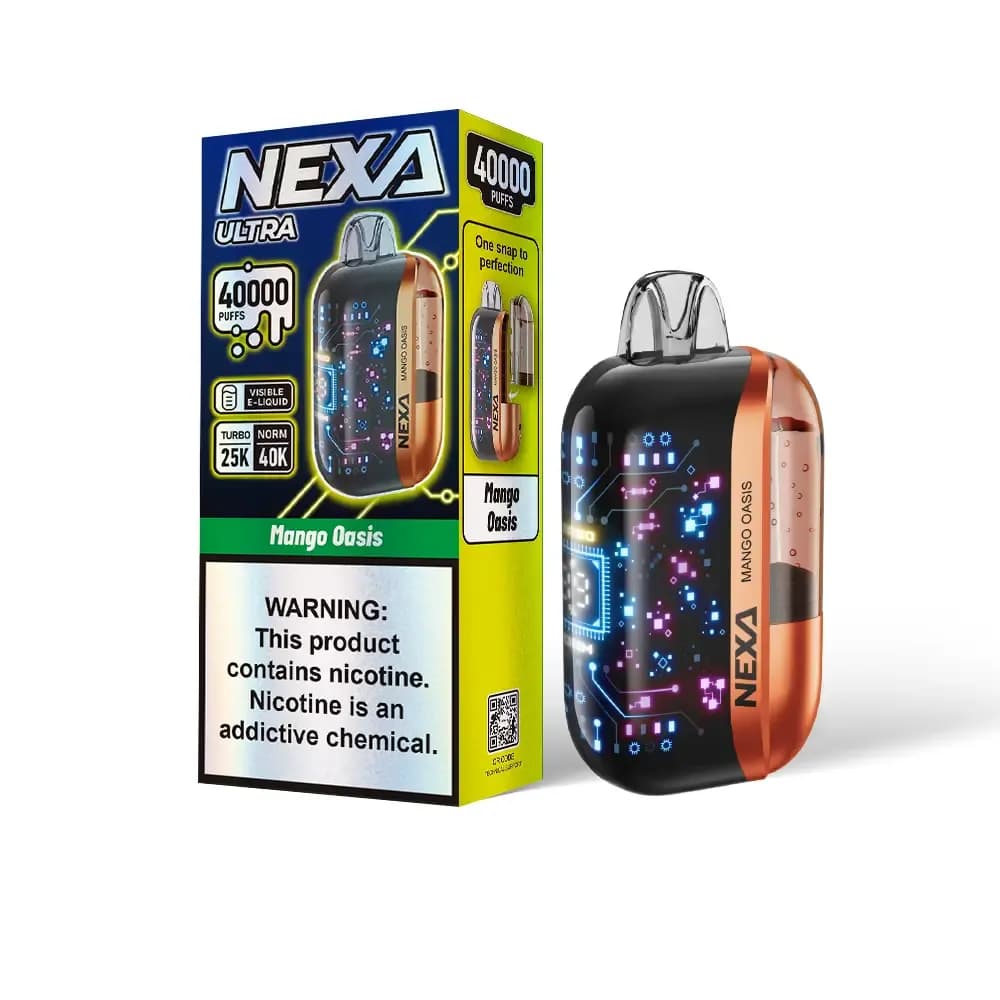 Kit de vape jetable Nexa Ultra 40K (800 mAh, 20 ml, 40 000 bouffées) (entrepôt UE)