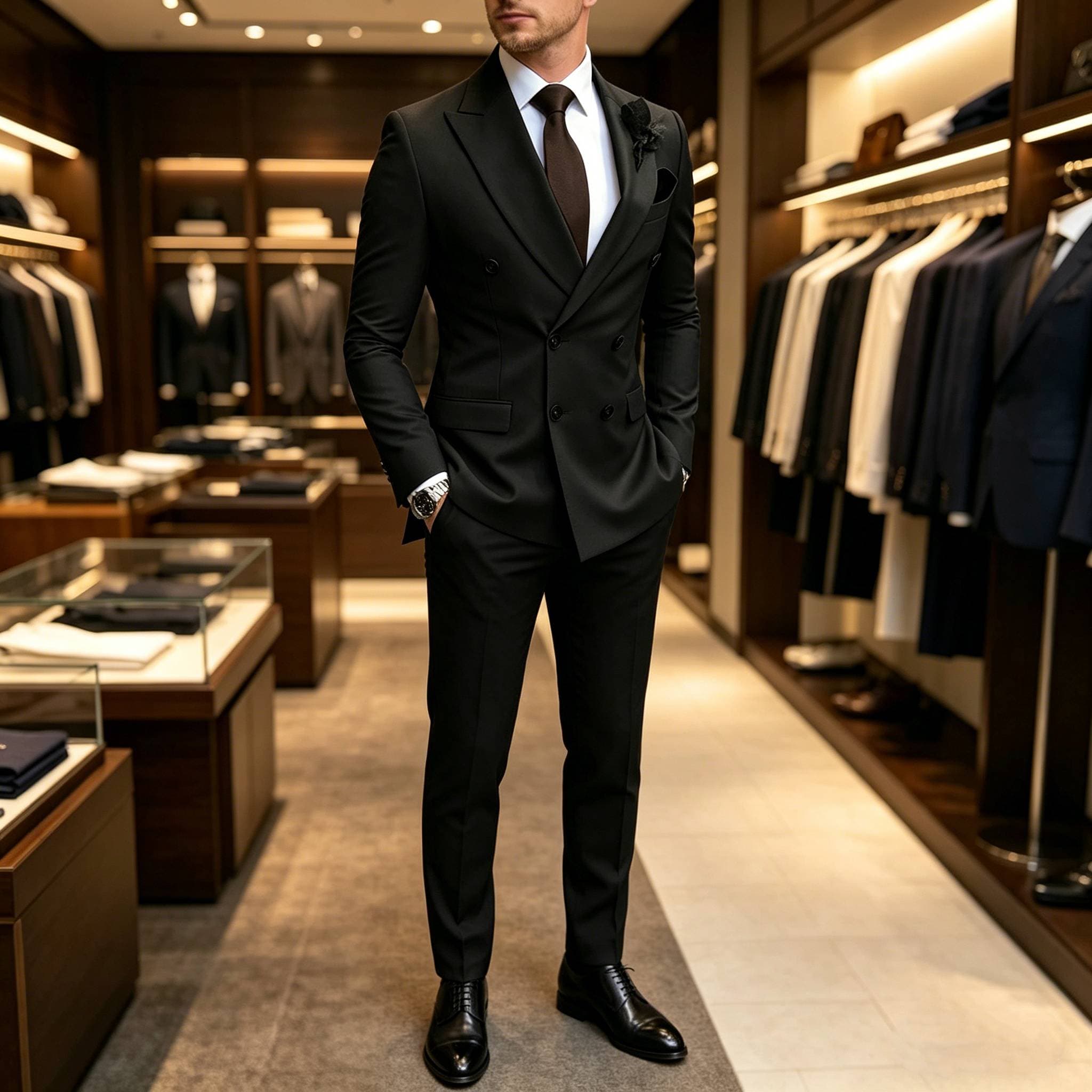 Men's Clothing Business Casual Suit Summer Suit Groom Best Man Suit Two Piece Suit Men's Suit