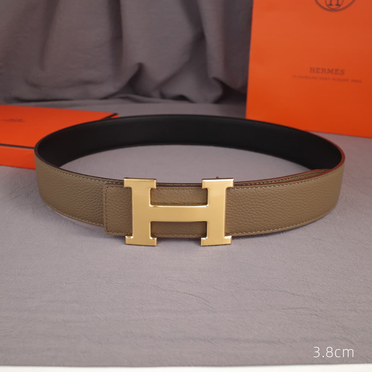 Ceinture en cuir de vache pour hommes, classique, formelle, lettre H, boucle de taille, haute qualité, décontractée, Durable