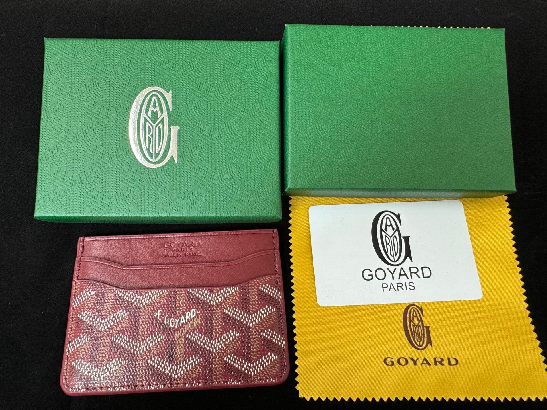Portefeuille unisexe en tissu jaune, mini porte-cartes, idéal pour les cartes de visite, idéal pour les cadeaux de luxe, de haute qualité et prati
