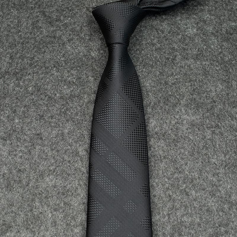 Men's Ties & Handkerchiefs black plaid formal wear business wedding work student casual men's tie