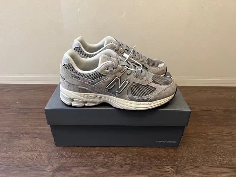 Chaussures classiques grises originales, chaussures décontractées et respirantes, chaussures de sport rétro, chaussures de course