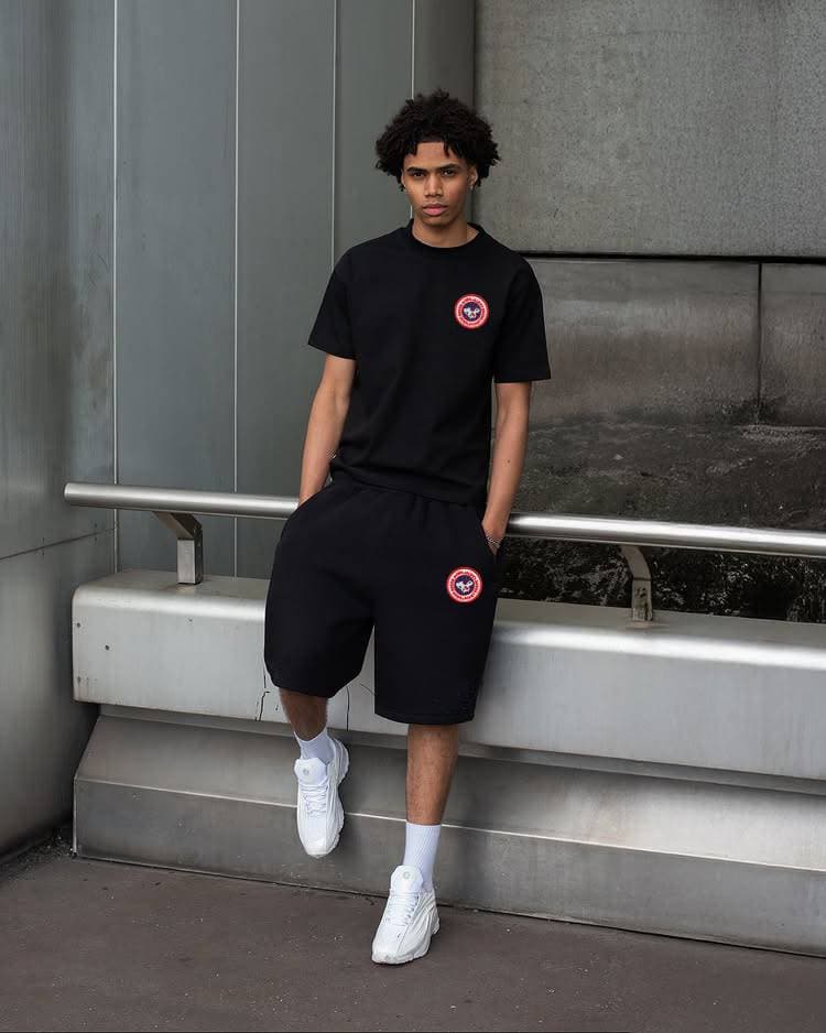 Pantalon de jogging unisexe deux pièces à capuche, fermeture éclair et cordon de serrage élastique, style camouflage - Style urbain et hip-hop