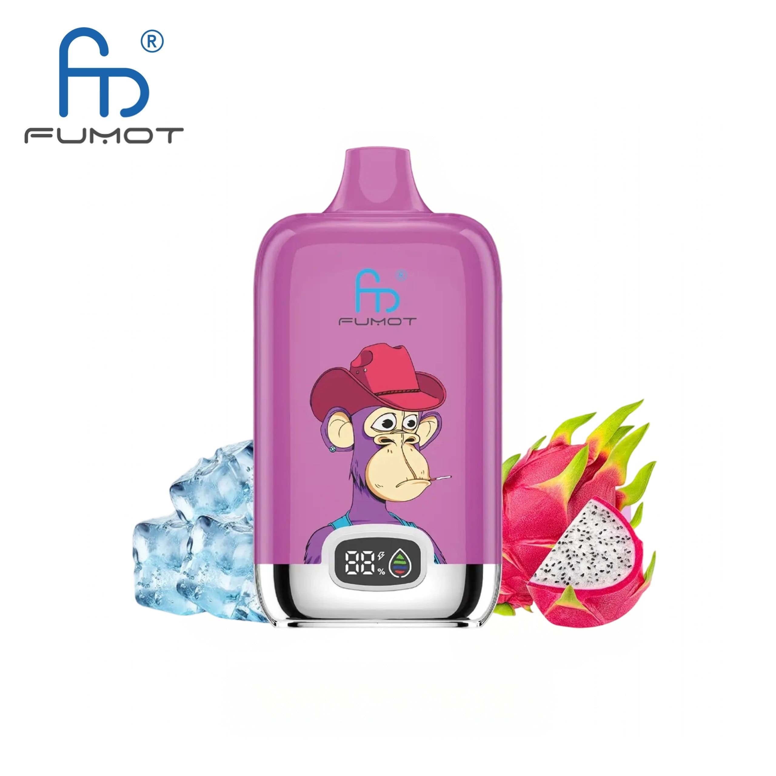 1 Fumot Digital Box 12000 bouffées Vape jetable 2% de nicotine (Entrepôt UE)