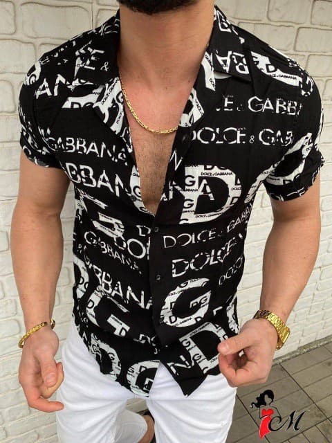 Chemise hawaïenne à manches courtes pour homme PQ Summer New