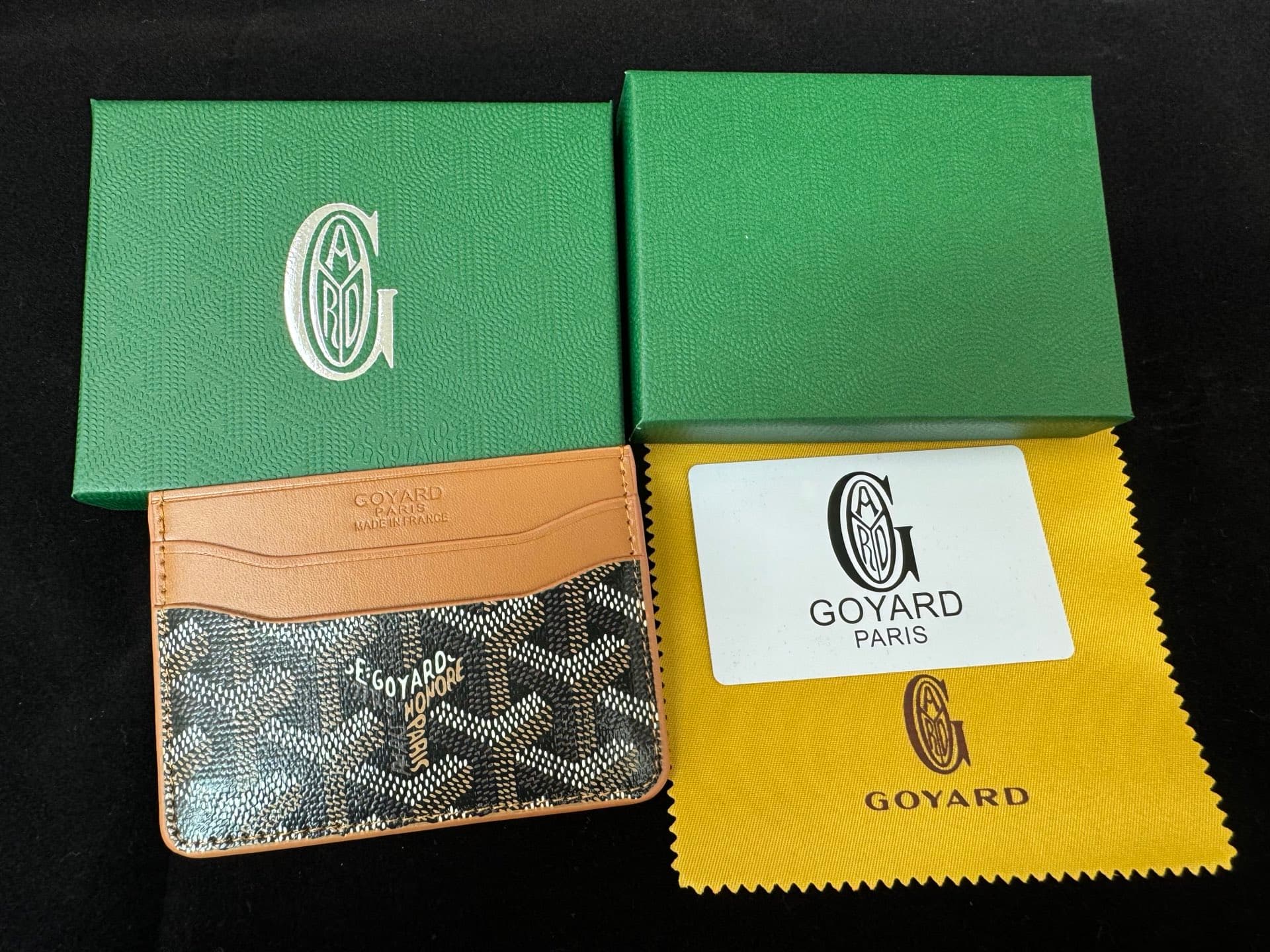 Portefeuille unisexe en tissu jaune, mini porte-cartes, idéal pour les cartes de visite, idéal pour les cadeaux de luxe, de haute qualité et prati