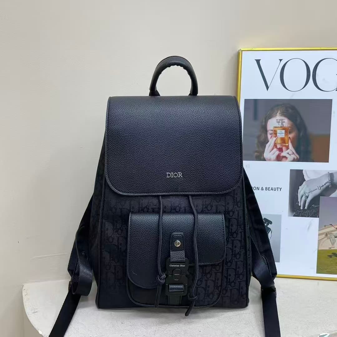 Sac à dos de voyage à cordon coulissant, grande capacité, avec un nouveau motif imprimé de lettres, convenant aux hommes et aux femmes.