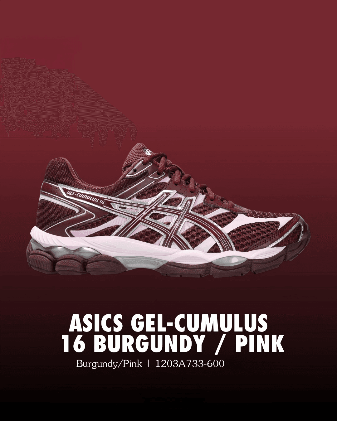 Asics Gel Cumulus 16 “Port Royal/ Pink”1203A733-600