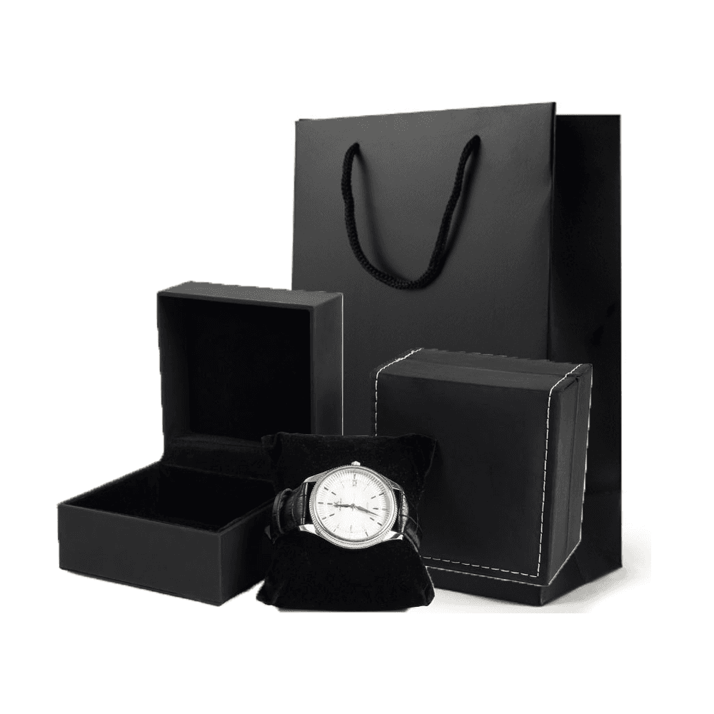 Watch Box Pu Leather Watch Packing Box Watch Box Watch Storage Box Watch Packing Box Clamshell Watch Box