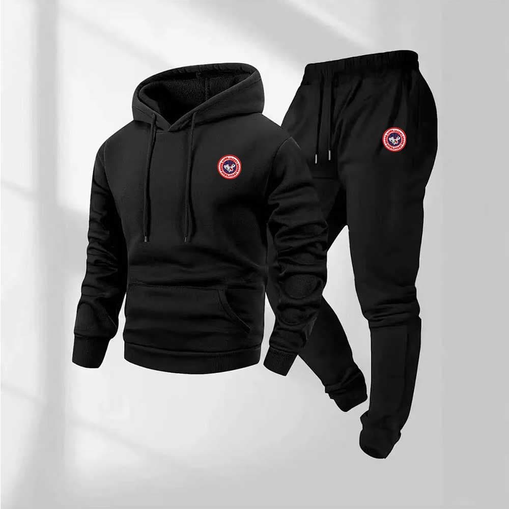 tuta Uomo Vêtements pour hommes, collection automne-hiver, tailles européennes, sweat à capuche tendance avec logo imprimé, pull épais, coupe d