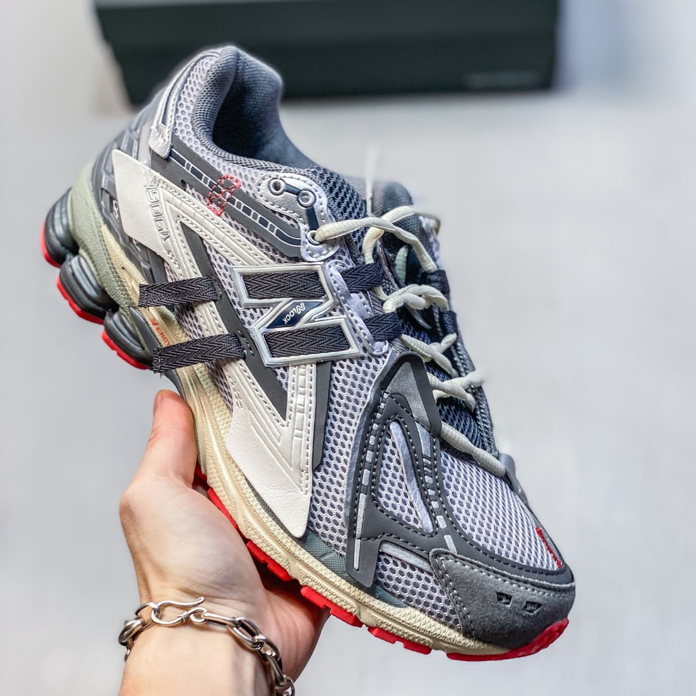 Putian Original Quality, Cross-border NB Retro Running Mesh Respirant Chaussures de Sport Décontractées, Mode et Polyvalentes