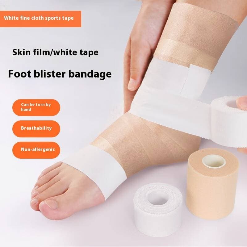 Self-Adhesive Sports Tape – Premium Latex Elastic Bandage For Ankle, Wrist & Finger Support (2.5cm/3.8cm/7cm Width Options, White/Skin Color)