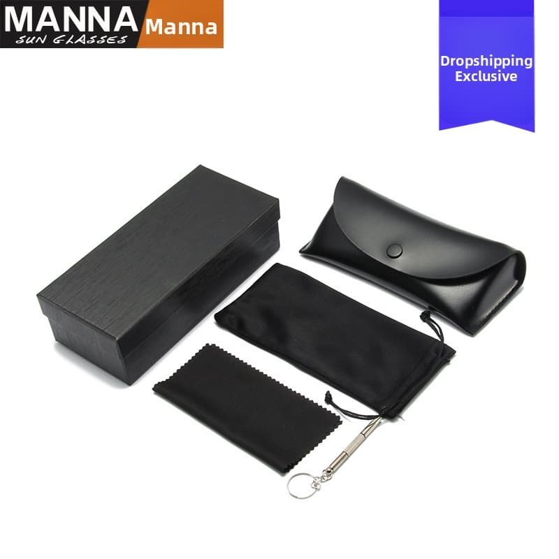 Eyeglass Cases And Accessories Drop Shipping Available Screwdrivers Polarizing Clips Eyeglass Pouches And Cloth For Men's Glasses