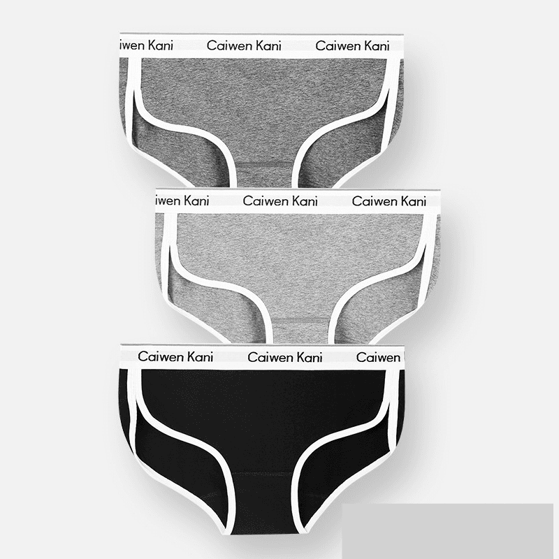 Large Size Women's Underwear Pure Cotton Summer Mid-waist Antibacterial Girls Seamless Sexy Women's Triangle Boxer Shorts Head