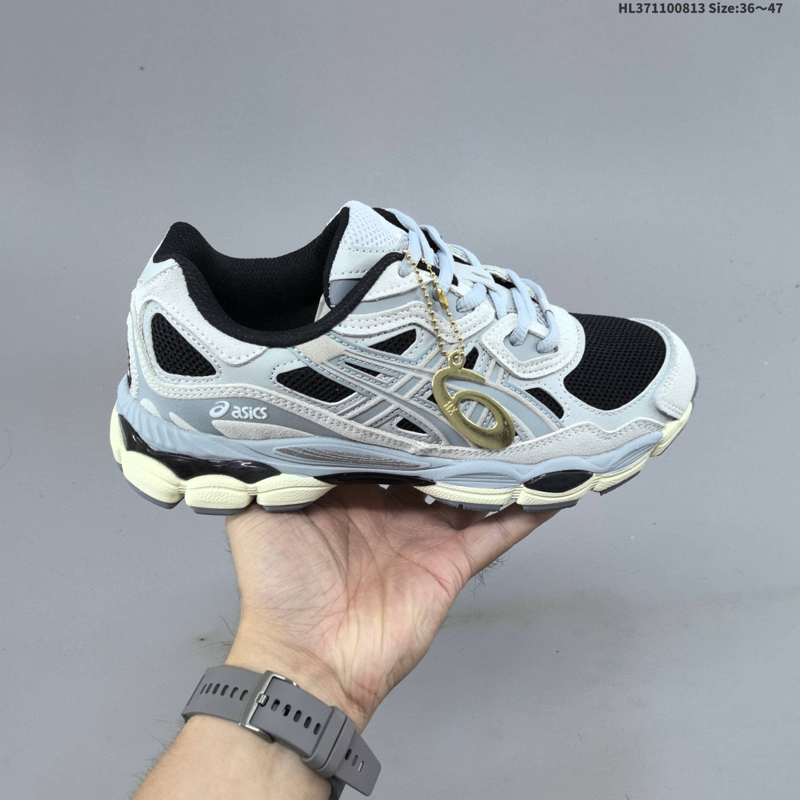 Chaussures de running Asics NYC Gels NYC Sneakers Cream Solar Power Pure Sier Outdoor Sneakers Sports Athleisure Trainers Fashion Daily Outfit 36-47