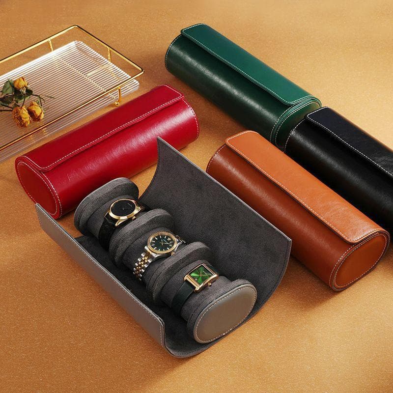 Watch Storage Box Watch Packaging Box One, Two, Three, Dust Proof And Scratch Resistant Travel Portable Watch Bag