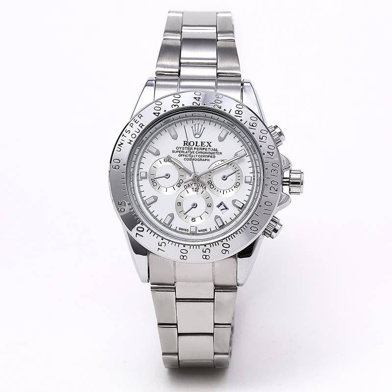 Montre Cosmograph Daytona en métal, surdimensionnée, style classique, montre haut de gamme indispensable pour les soirées, mouvement à quartz, di