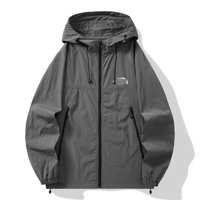 Coupe-vent léger à capuche pour homme The N0rth Face – Veste d'extérieur imperméable idéale pour la randonnée et le quotidien