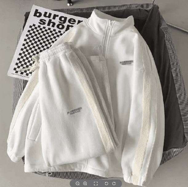 Ensemble pull streetwear pour homme : manches longues et jogging | Coupe ample et décontractée