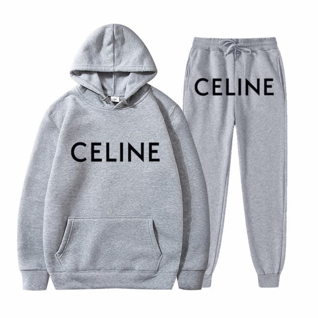 Ensemble sweat à capuche ample et polyvalent pour l'automne et l'hiver, nouvelle collection unisexe de grande marque