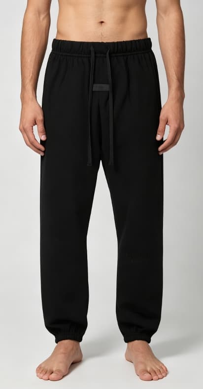Ensemble sweat à capuche et pantalon de jogging Essentials à imprimé lettres, tenue décontractée oversize 2 pièces