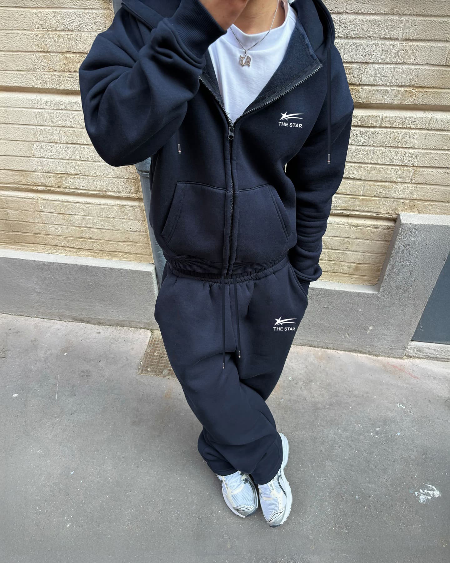 New American Retro Washed Long Sleeved Hooded Shirt Loose Casual Trousers Fashionable Japanese Sweater Suit