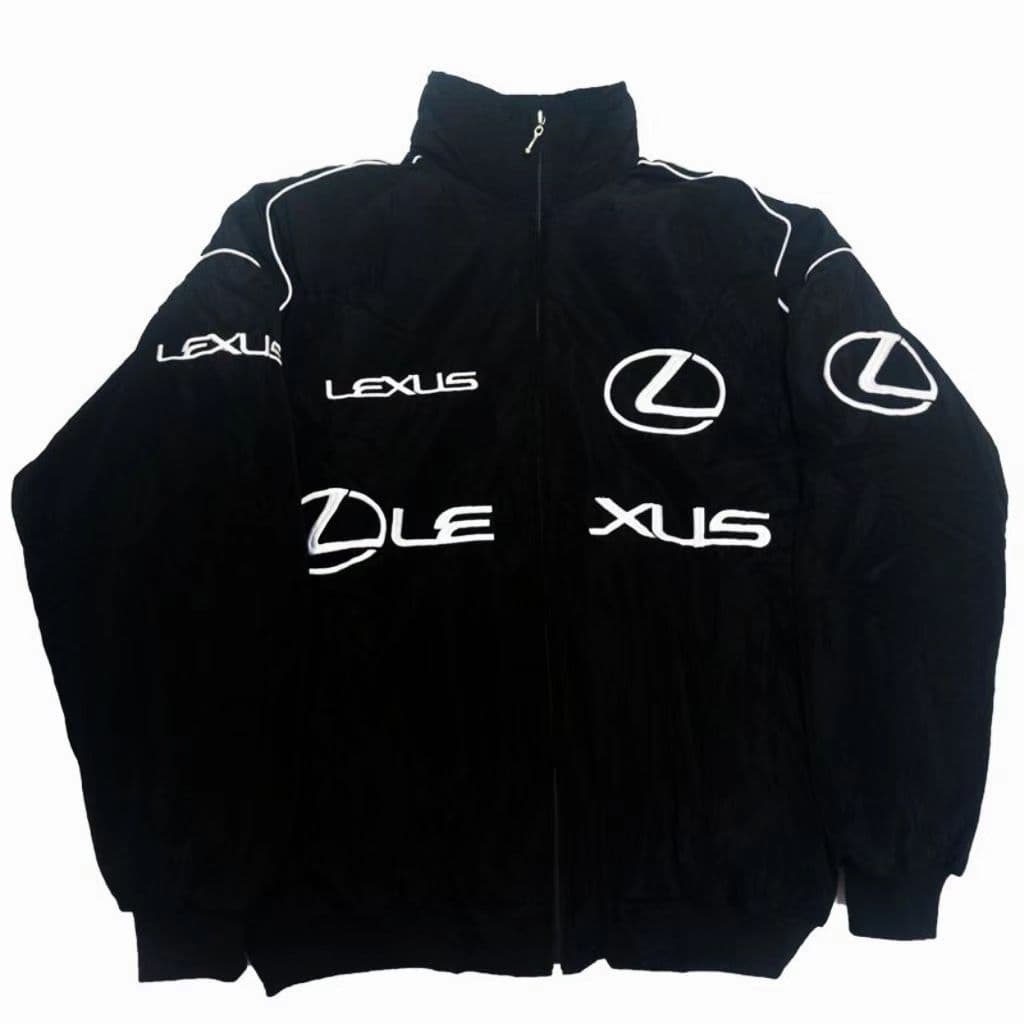 Combinaison de course brodée F1, combinaison de course, combinaison de cyclisme, combinaison de moto, veste décontractée brodée à manches longue