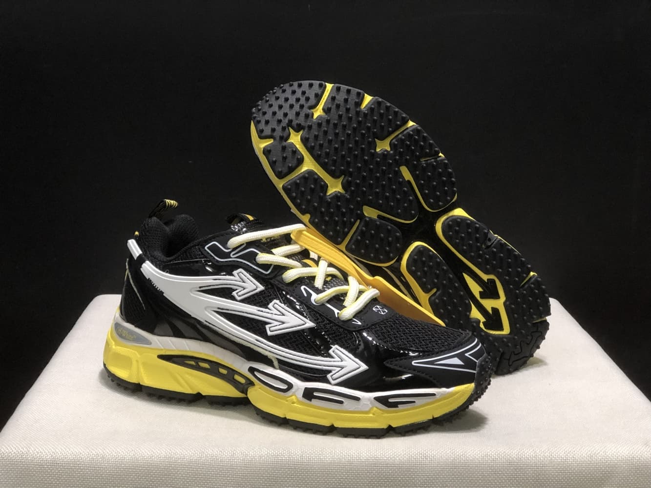 Chaussures de course unisexes Off-White Be Right Back pour adultes, baskets décontractées