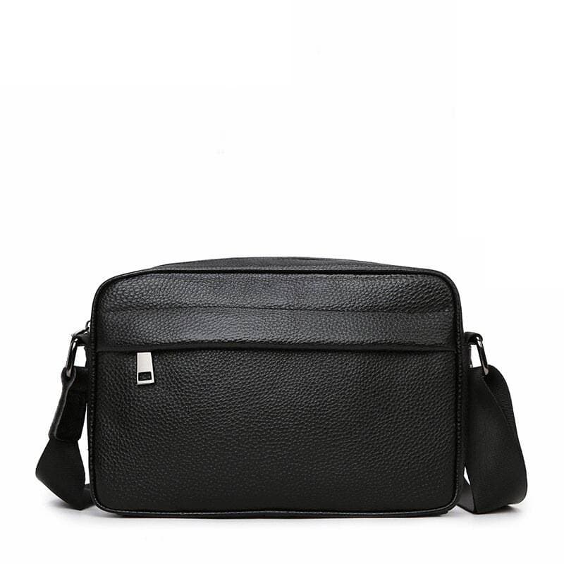 Men's Bags New Style Of Genuine Leather Casual Fashion Postman Shoulder Bag Trendy Small Crossbody Bag Shoulder Men's Bag
