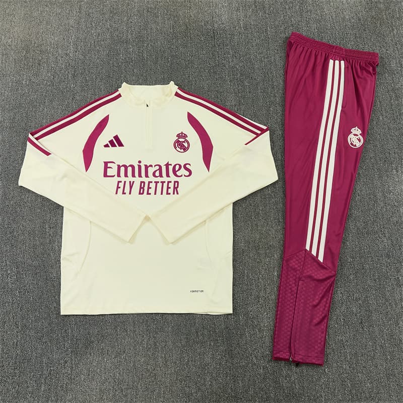 2627 Nouvelle saison Real Madrid CF RMC Tenues d'entraînement sportives pour adultes et enfants