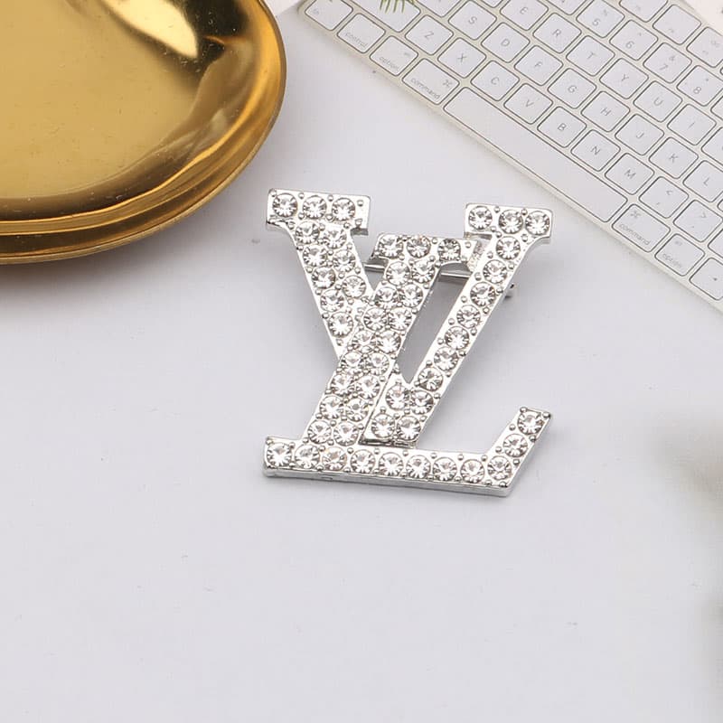 Mode luxe classique rétro sortie quotidienne fête élégante cristal diamant broche