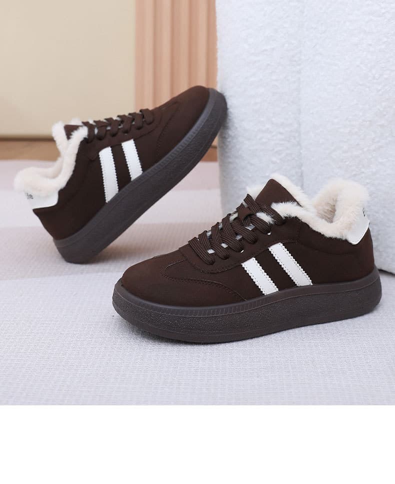2025 Fleece Muffin, ,Thick-soled Board Shoes, Versatile Shoes, Sports And Warm Shoes For Women