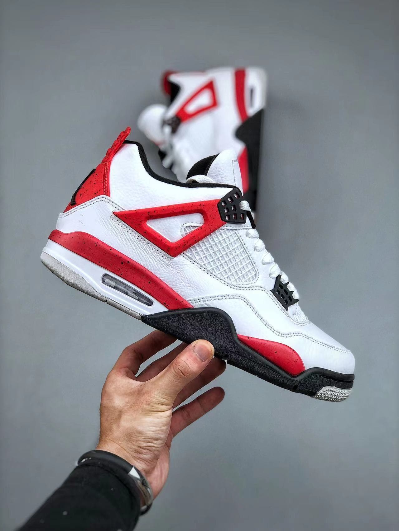 Baskets basses unisexes 4S rétro sport avec coussinets Ajorden4