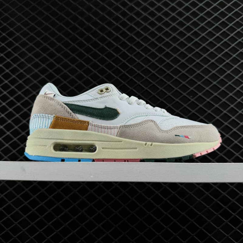 Chaussures de course basses à coussin d'air Max 1 de haute qualité, avec logo Swoosh Daisy, résistantes à l'usure et absorbant les chocs