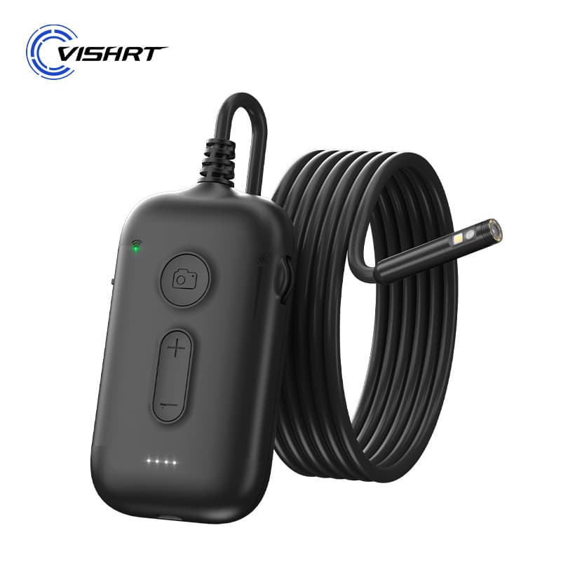 WiFi Industrial Endoscope HD1080P Dual&Triple Lens Waterproof Rigid Cable Piping Camera Inspection Sewer Car Borescope