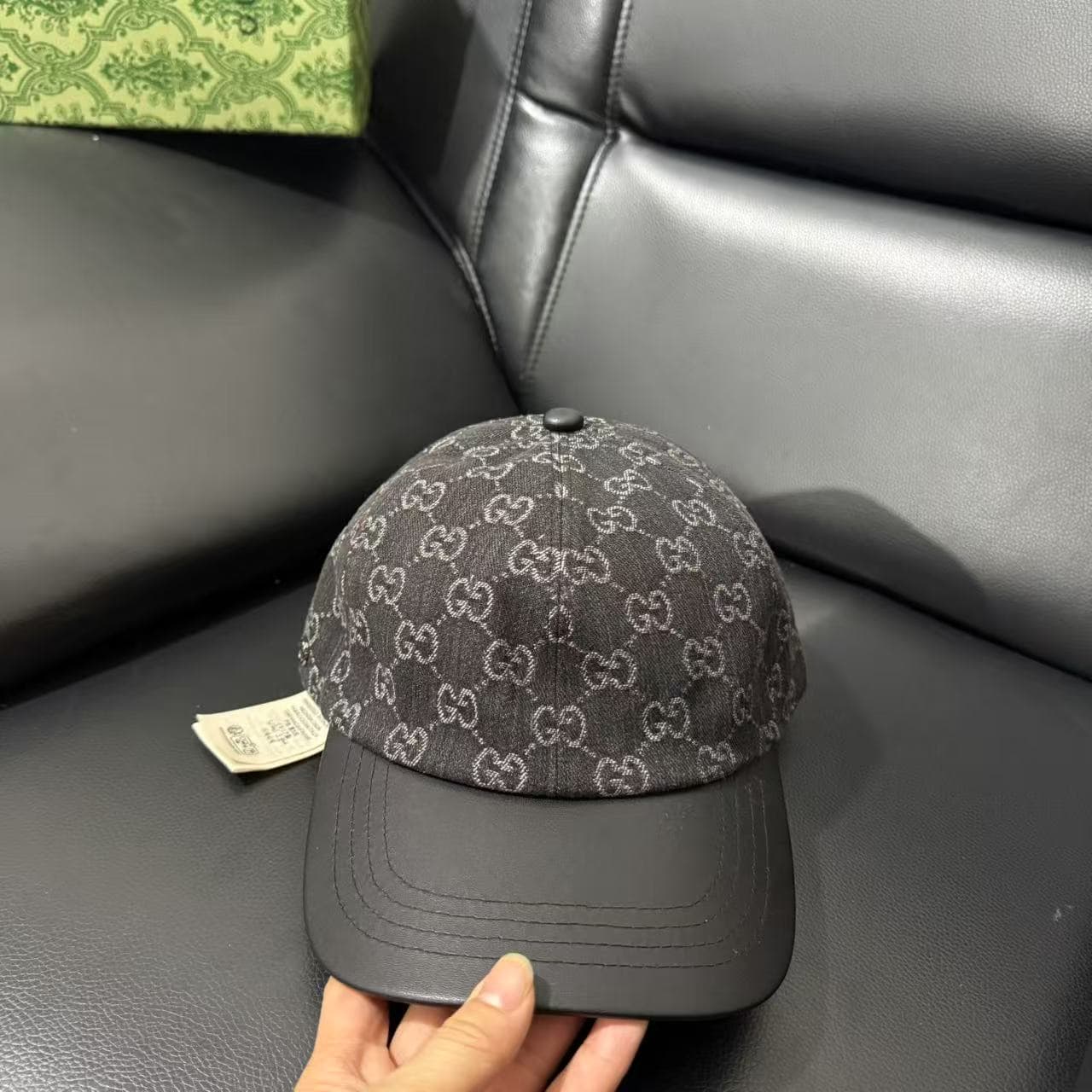 Casquette de baseball classique et éternelle ajustable en jacquard avec motif bec de canard et carreaux