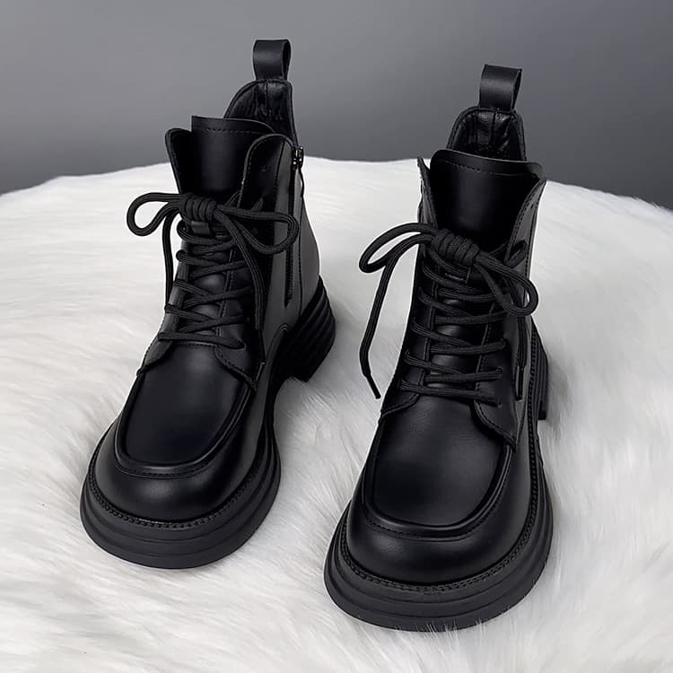 Fleece Martin Boots Women's Cotton Boots 2025 Autumn/Winter New Thickened Cotton Shoes