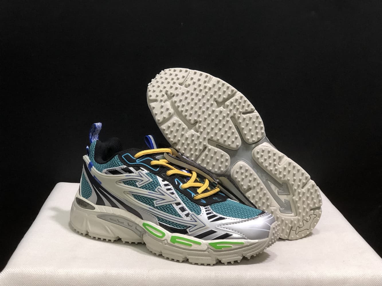 Chaussures de course unisexes Off-White Be Right Back pour adultes, baskets décontractées