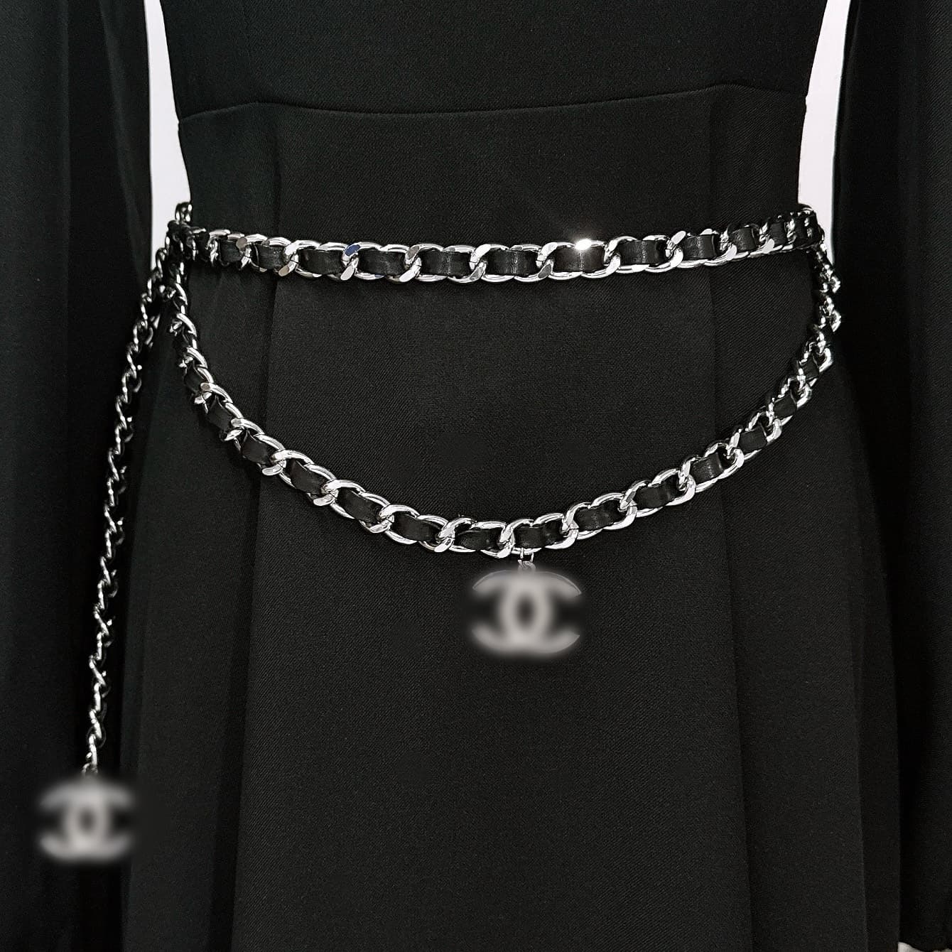 Nouvelle chaîne tressée tendance et élégante pour femme, accessoire de mode décontracté.