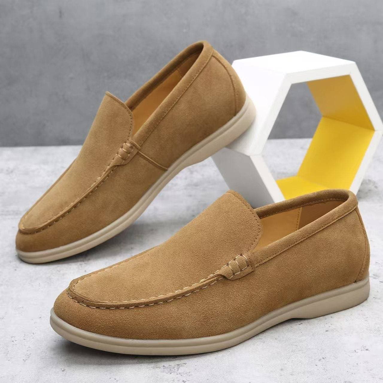 Chaussures pour hommes, mocassins décontractés, légers, à enfiler au quotidien, style décontracté.