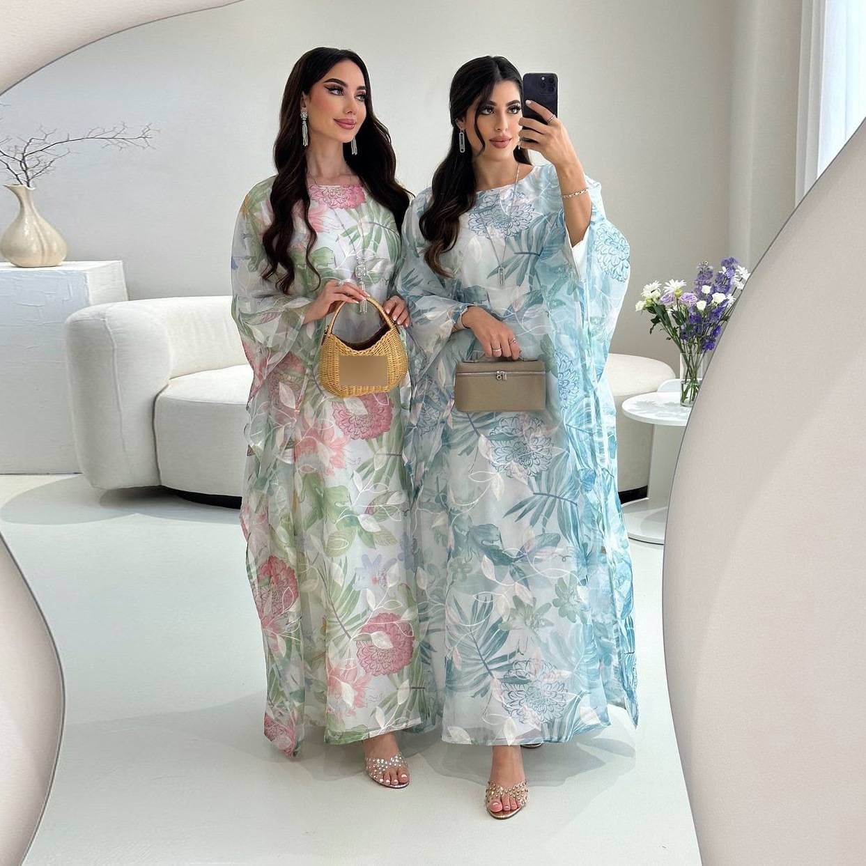 Women's Clothing Modest New Dubai Elegant Robe Pullover Middle East Clothing Abaya Women's Clothing
